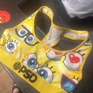 PSD Spongebob Sports Bra